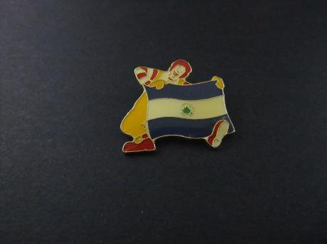 McDonalds Elsalvador met vlag